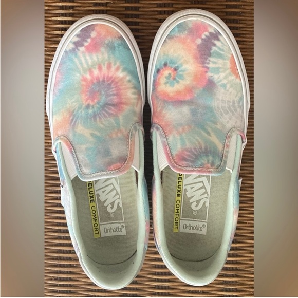 Vans Shoes - Tie Dye Vans Size 6